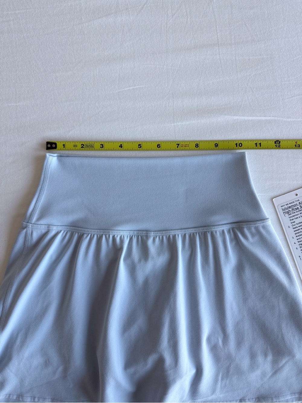 lululemon Align™ High-Rise Skirt Starch Blue Size 4 NWOT - Picture 11 of 13